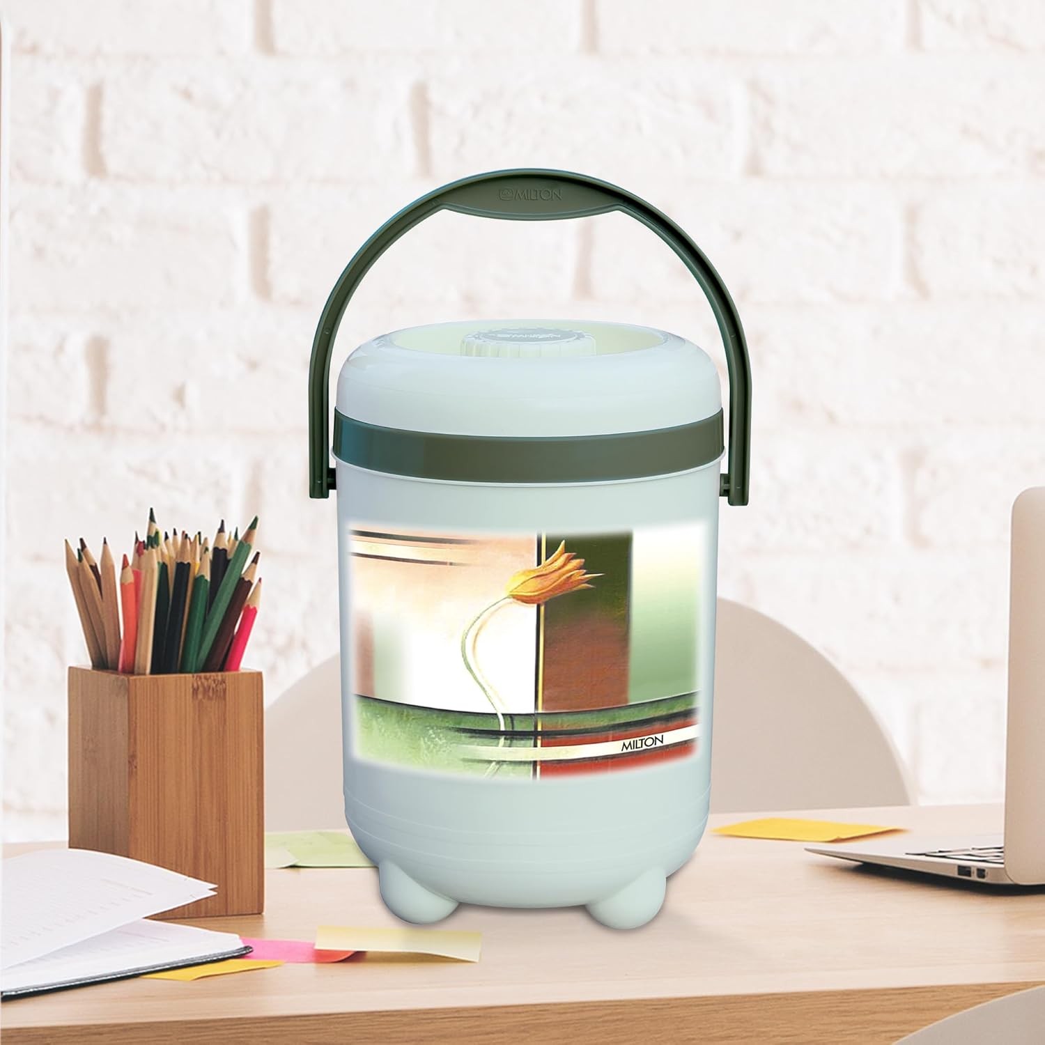 TROJAN 5 CONTAINER 5000ML TIFFIN GREEN (AM-TR5C5000GR523-BM)